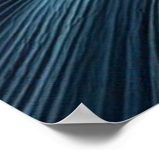 Golden Blue Poster (Ecke)