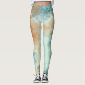 Golden Blue Sky Leggings (Vorderseite)