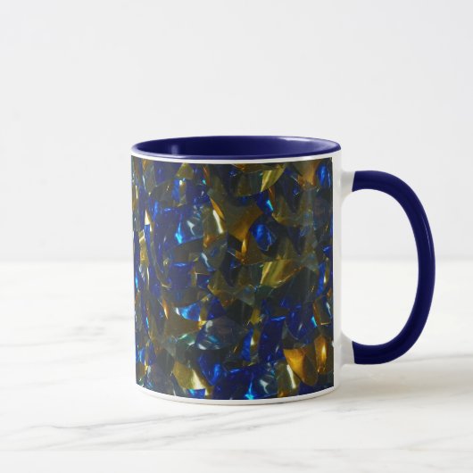 Golden Blue Tasse (Rechts)