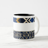 Golden-Blue-Tasse Zweifarbige Tasse (VorderseiteRechts)