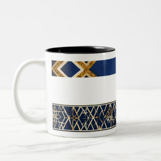 Golden-Blue-Tasse Zweifarbige Tasse