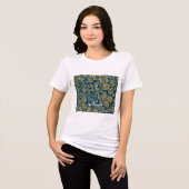 Golden Blue Tri-Blend Shirt (Vorderseite voll)