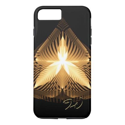 Golden Blüh 1 Case-Mate iPhone Hülle (Rückseite)