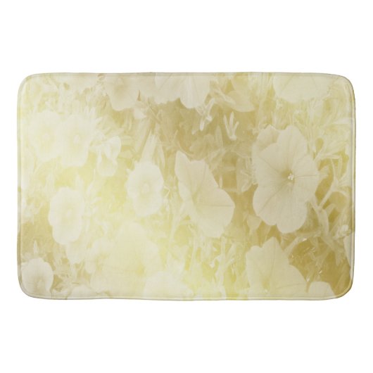 golden, Blume, Fantasie, elegant, mustergültig, su Badematte (Vorderseite)