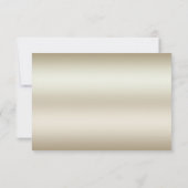 Golden Blume Red Gemstone Splendor RSVP Card Karte (Rückseite)