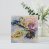 Golden blush dream karte (Stehend Vorderseite)