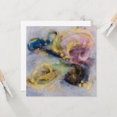 Golden blush dream karte (Vorderseite/Rückseite Beispiel)