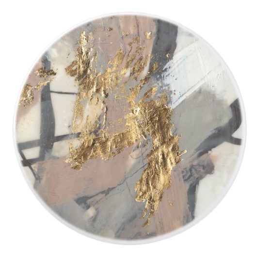 Golden Blush Keramikknauf (Vorderseite)