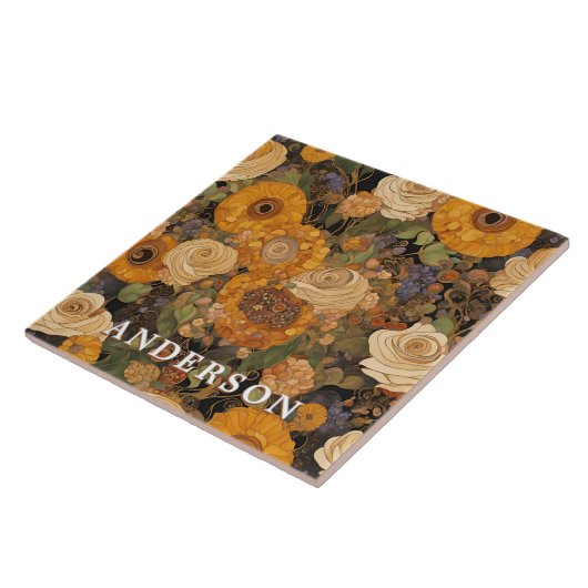 Golden Boho Garden Fliese (Seite)