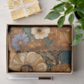 Golden Boho Garden Seidenpapier (Geschenk)