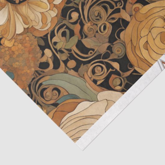 Golden Boho Garden Seidenpapier (Ausschnitt)