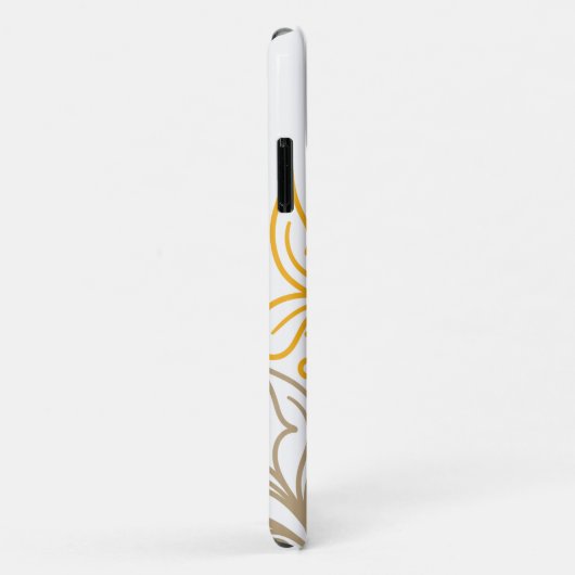 Golden Boho Harvest Blätter Case-Mate iPhone Hülle (Hinten/Rechts)