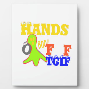 Golden Boo! Girly TGIF dankt Gott seinen Freitag H Fotoplatte