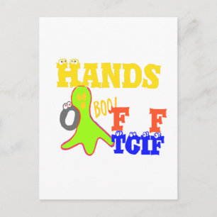 Golden Boo! Girly TGIF dankt Gott seinen Freitag H Postkarte