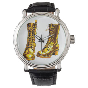 Golden Boots Armbanduhr