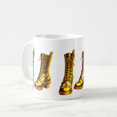 Golden Boots Kaffeetasse (Vorderseite Links)