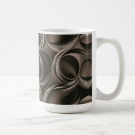 Golden Botanical Flow Elegant Kaffeetasse