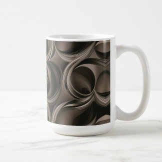 Golden Botanical Flow Elegant   Kaffeetasse