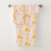 Golden Botanical Luxe Handtuch Set (Insitu)