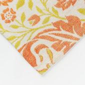 Golden Bough Pattern (von William Morris) Fleecedecke (Ecke)