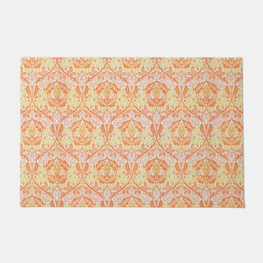 Golden Bough Pattern (von William Morris) Fußmatte (Vorderseite)