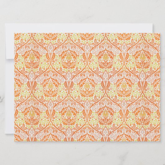 Golden Bough Pattern (von William Morris) Karte (Vorderseite)