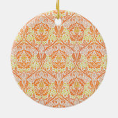 Golden Bough Pattern (von William Morris) Keramik Ornament (Hinten)