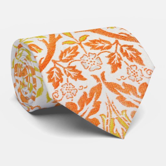 Golden Bough Pattern (von William Morris) Krawatte (Gerollt)