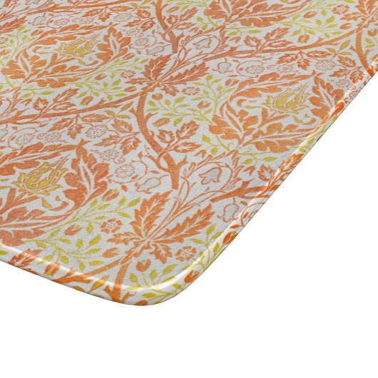 Golden Bough Pattern (von William Morris) Schneidebrett (Ecke)