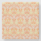 Golden Bough Pattern (von William Morris) Steinuntersetzer (Vorderseite)