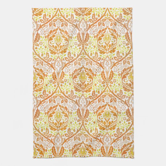 Golden Bough William Morris Vintage Art Nouveau Geschirrtuch (Vertikal)