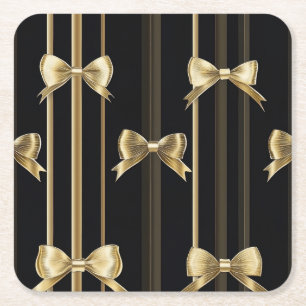 Golden Bow Elegance Untersetzer