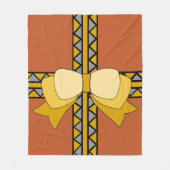 Golden Bow Fleece Blanket (Vorderseite)