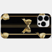 Golden Bow Luxe Phone Case (Rückseite (Horizontal))