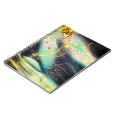 Golden Bow Spiral Notebook Notizblock (Linke Seite)