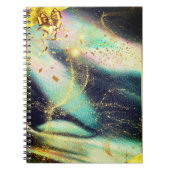 Golden Bow Spiral Notebook Notizblock (Vorderseite)