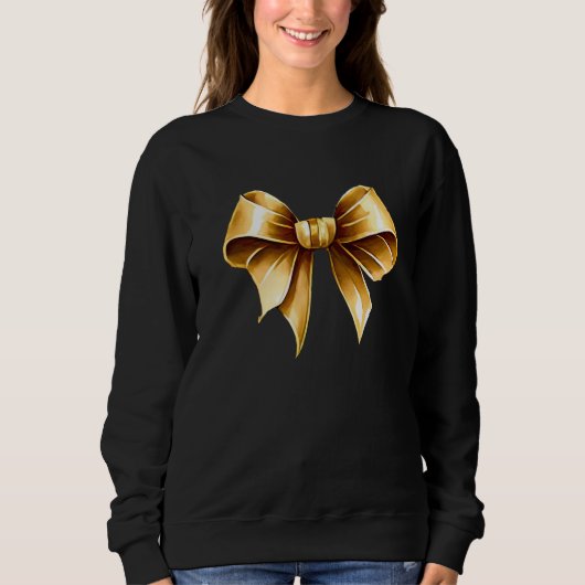 Golden Bow Sweatshirt (Vorderseite)