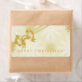 Golden Bow Weihnachtsschneeflocken (Insitu)