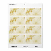 Golden Bow Weihnachtsschneeflocken (Vorne)