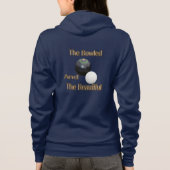 Golden Bowled Beautiful Lawn Bowls Design, Hoodie (Rückseite)