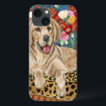 Golden Boy Retriever iPhone 13 Hülle<br><div class="desc">Tiere</div>