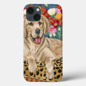 Golden Boy Retriever Case-Mate iPhone Hülle (Rückseite)