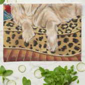 Golden Boy Retriever Küchentuch (Gefaltet)