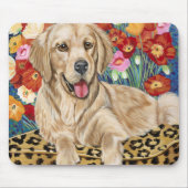 Golden Boy Retriever Mousepad (Vorne)