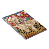 Golden Boy Retriever Notizblock (Rechte Seite)