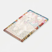 Golden Boy Retriever Post-it Klebezettel (angewinkelt)