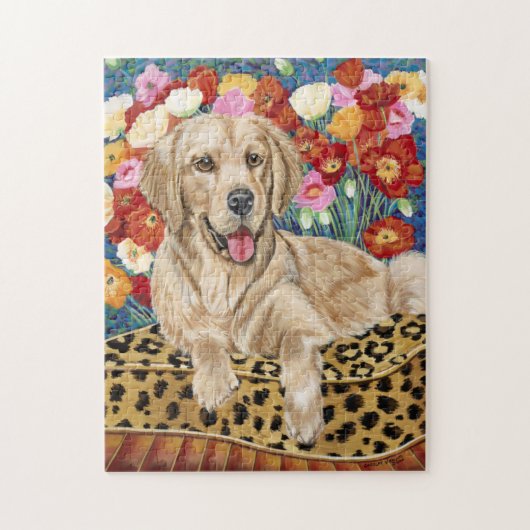 Golden Boy Retriever Puzzle (Vertikal)