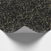 Golden branches geschenkpapier (Ecke)