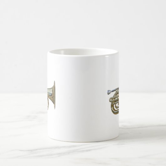 Golden Brass Euphonium Kaffeetasse (Mittel)