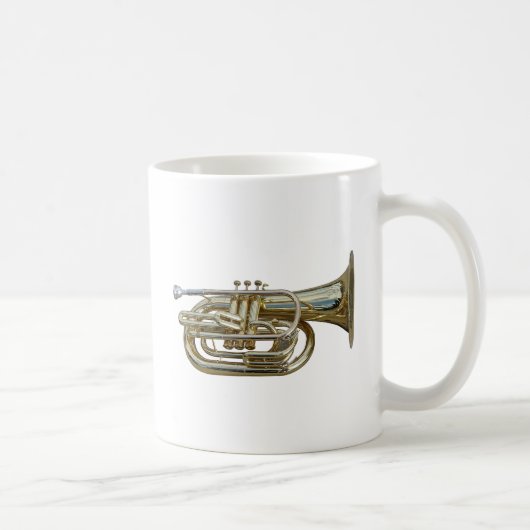 Golden Brass Euphonium Kaffeetasse (Rechts)